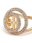 Кольцо Miller с кристаллами Tory Burch, золотой - фото 3