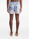 ETRO плавки-шорты с принтом пейсли, синий - фото 5