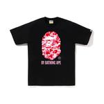 Футболка с принтом A BATHING APE, черный - фото 6