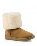Угги женские высокие UGG Classic II, коричневый - фото 8