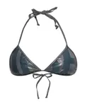Верх от бикини Diesel, серый - фото