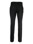AMI Paris tapered wool trousers, серый - фото 2