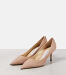 Замшевые туфли Love 65 Jimmy Choo, Ballet Pink - фото 4