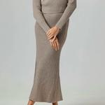 Юбка Rosalind в цвете каштана Sundays, Chestnut - фото 3