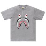 Футболка BAPE Shark Tee, Grey - фото