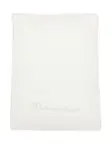 Одеяло с вышитым логотипом Monnalisa, белый - фото