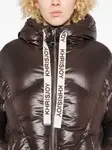 Стеганая куртка с капюшоном Khrisjoy, коричневый - фото 5