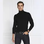 Шерстяная водолазка приталенного кроя Calvin Klein, черный - фото 2