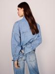 Джинсы с широкими штанинами Bershka, Light blue - фото 5