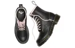 Ботинки Dr.Martens 1460 Contrast Leather Lace Up Boots 'Black Pink' Women's - фото 3