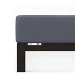 Чистый подогнанный лист Schlafgut, серый - фото