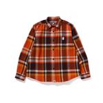 Клетчатая рубашка A BATHING APE, синий - фото 3