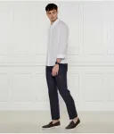 Кожаные мокасины Baldinini, серый - фото 2