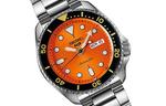 Часы SEIKO No. 5 Japan Mechanical Sports 'Orange Silver' - фото 5