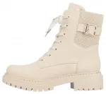 Зимние ботильоны Rieker в монохромном исполнении, бежевый - фото 6