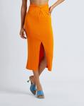 Юбка 8 By Yoox, оранжевый - фото 4