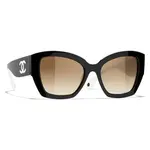 Поляризационные квадратные солнцезащитные очки CHANEL - фото 3