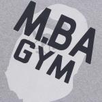 Футболка BAPE Logo Tee, Grey - фото 3