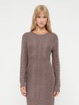 Вязаное платье PIECES PCRORY, мокко - фото 4