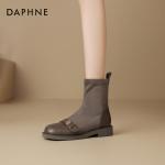 DAPHNE Женские ботинки до щиколотки Khaki Unlined/Black Unlined - фото 12