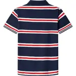 Поло с коротким рукавом Façonnable Large Stripe, синий - фото 4