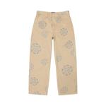 Брюки Stussy x Denim Tears SS Wreath Chino Pants, Khaki - фото