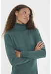 Платье Saint Tropez MILASZ ROLLNECK, June Bug Melange/Dark Green - фото 4