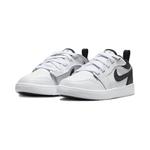 Кроссовки Jordan 1 Retro Low ALT White Black PS, белый - фото 3