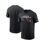 Мужская черная футболка Arizona Cardinals Division Essential Nike, черный - фото