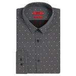 Рубашка HUGO Ero3, серый - фото 2