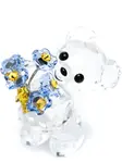 Статуэтка kris bear, 4,5х2 см, Swarovski, белый - фото 3