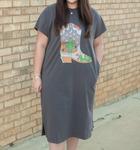 Платье-рубашка Stella в сером цвете Layerz Clothing, серый - фото