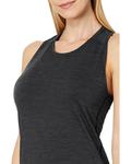 Майка Brooks Luxe Tank, цвет Heather Deep Black - фото 3