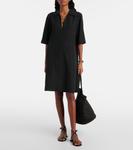 Платье миди силуэта А Vince, черный - фото 2