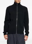 Кардиган на молнии в рубчик VETEMENTS, черный - фото 3