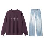 Комплект свитшотов унисекс Paka - фото 61