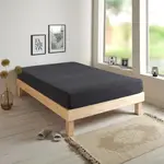 Простыня Dream Sleep Basic Single Jersey на резинке 70x140 см, антрацит Traumschlaf - фото