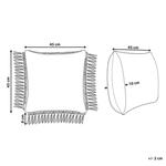 Декоративная подушка Beliani, белый - фото 3