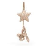 Музыкальная игрушка-тянучка Blossom Bea Beige Bunny JELLYCAT - фото 6