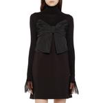 Безрукавное платье женское черное RED VALENTINO - фото 4