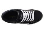 Кроссовки Candie's Gummie Platform Sneaker, Black Leather - фото 4