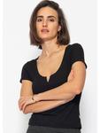 Топ SASSYCLASSY, черный - фото