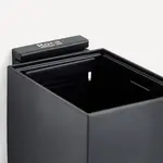 Rubik Roca настенный держатель для зубных щеток, черный - фото 3