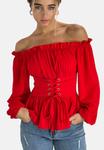 Блуза Elara Blouse, Rot/Red - фото