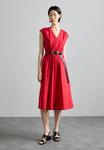 Платье MICHAEL Michael Kors V NECK MIDI , Crimson/Red - фото 2