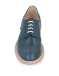 Туфли на шнуровке Pollini, серо-синий - фото 4
