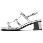 Сандалии с одним ремешком женские AGSDON, Beige - фото