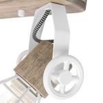 Прожектор Steinhauer Guersey, 2 лампы, дуб/белый матовый, 40x27см - фото 7