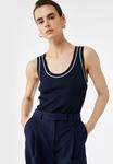 Топ Koton Top, Dark Blue - фото