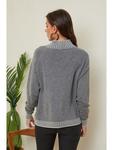 Пуловер Joséfine, серый - фото 3